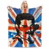 Union Jack Art Blanket for all seasons blanket lunch break throw gift