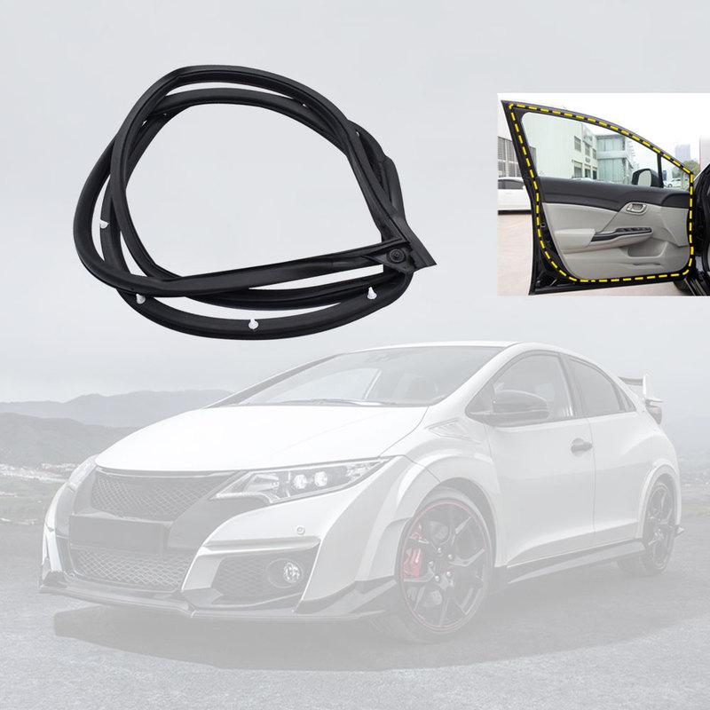 Car Door Weatherstrip Moulding Seal Strip Front Rear Left Right For Honda Civic 2012 2013 2014 2015 72350-SNE-A01