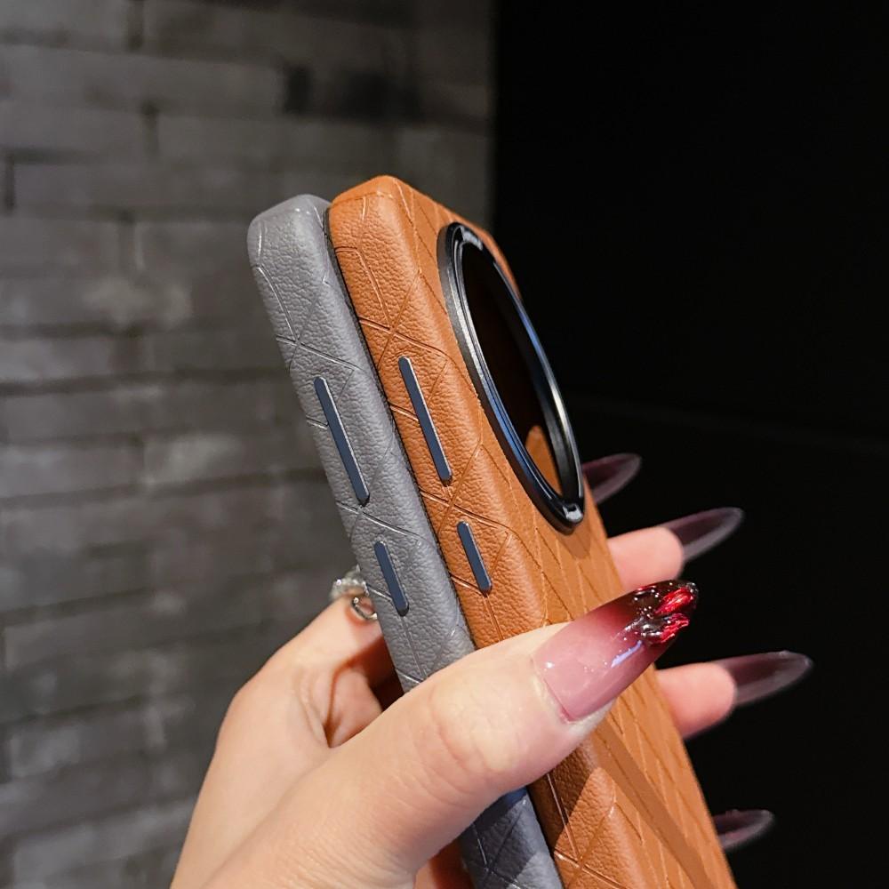 For VIVO X200 Pro Case Luxury PU Leather Magnetic Wireless Charging Protective Back Cover Case For VIVO X200 Pro Mini Shell