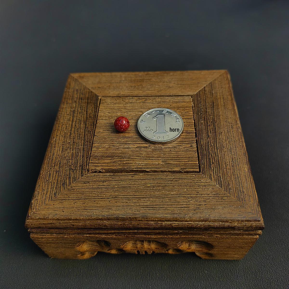 

Haohui High-Transparency Crystal Sand Round Beads for DIY Jewelry and Cinnabar Bracelet Accessories