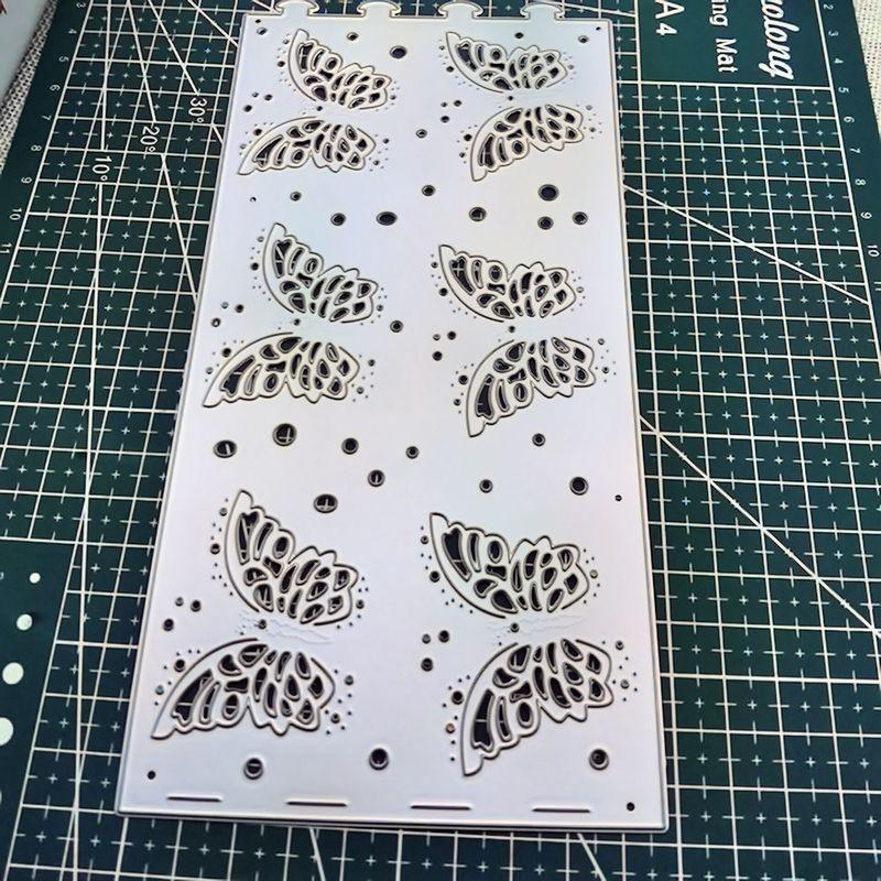 3D Hollow Butterfly Lantern Carbon Steel Embossing Cutting Dies for DIY Scrapbooking Card Album Embossing Crafts Die Cut