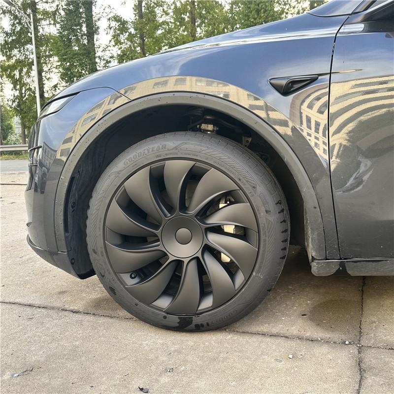 Tesla Model Y 19-Inch Cyclone Style Hub Cap - Wheel Modification Accessory
