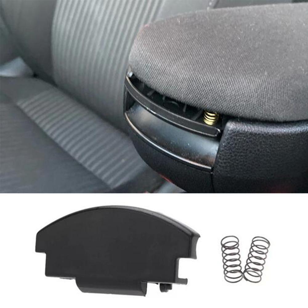 1 set 3B0868445 Car Armrest Lid Center Console Cap Latch Cover Clip For VW Golf