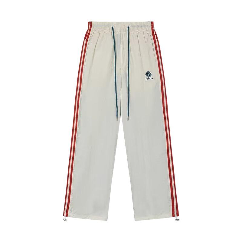 Men's Spring & Autumn Wide-Leg Straight Casual Trousers - Hong Kong Style Sports Fashion Brand