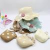 Girls Sun Hat Flower Resort Beach Hat Wavy Edge Straw Hat + Bag Sun Hat Children'S Fairy Hat