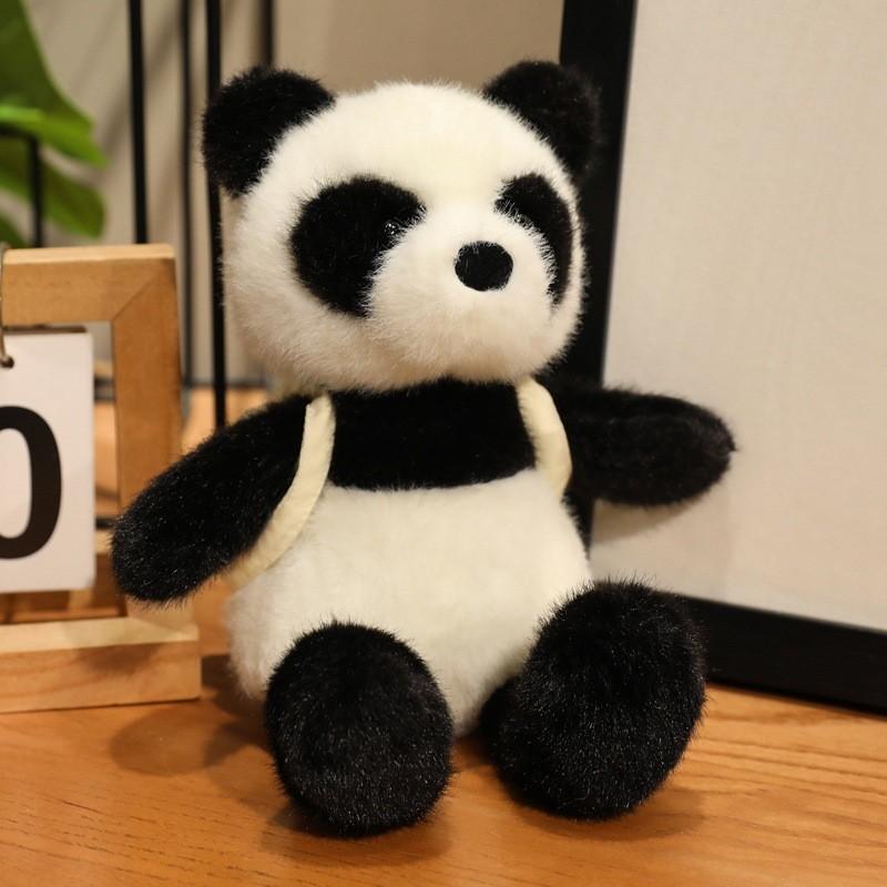Panda Unicorn Cozy Plush Dinosaur Backpack Toys Children Festival Doll Gift