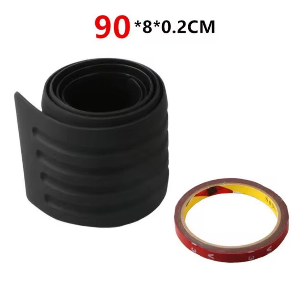 

Защитная полоса багажника автомобиля Противоударная и устойчивая к царапинам резиновая полоса Декоративная полоса задней двери Накладка порога двери Задняя защитная пластина