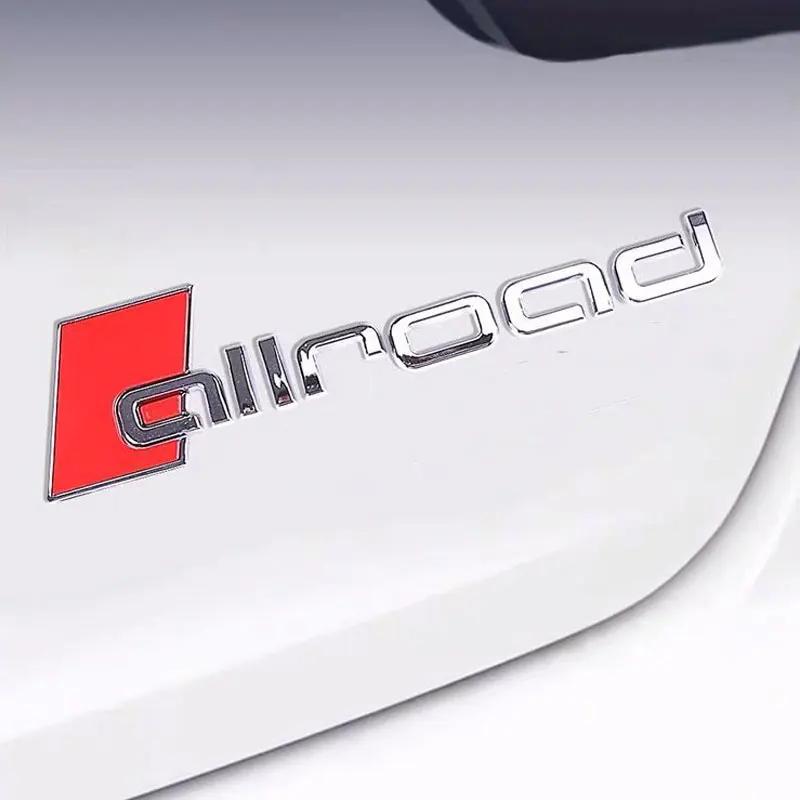 Adesivi per auto con logo allroad Per Audi a4 a6 accessori auto badge di ricambio allroad X Vader Sport logo decorazione portellone posteriore decalcomanie