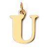 Handmade Stainless Steel English Letter Pendant - Non-Fading Charm