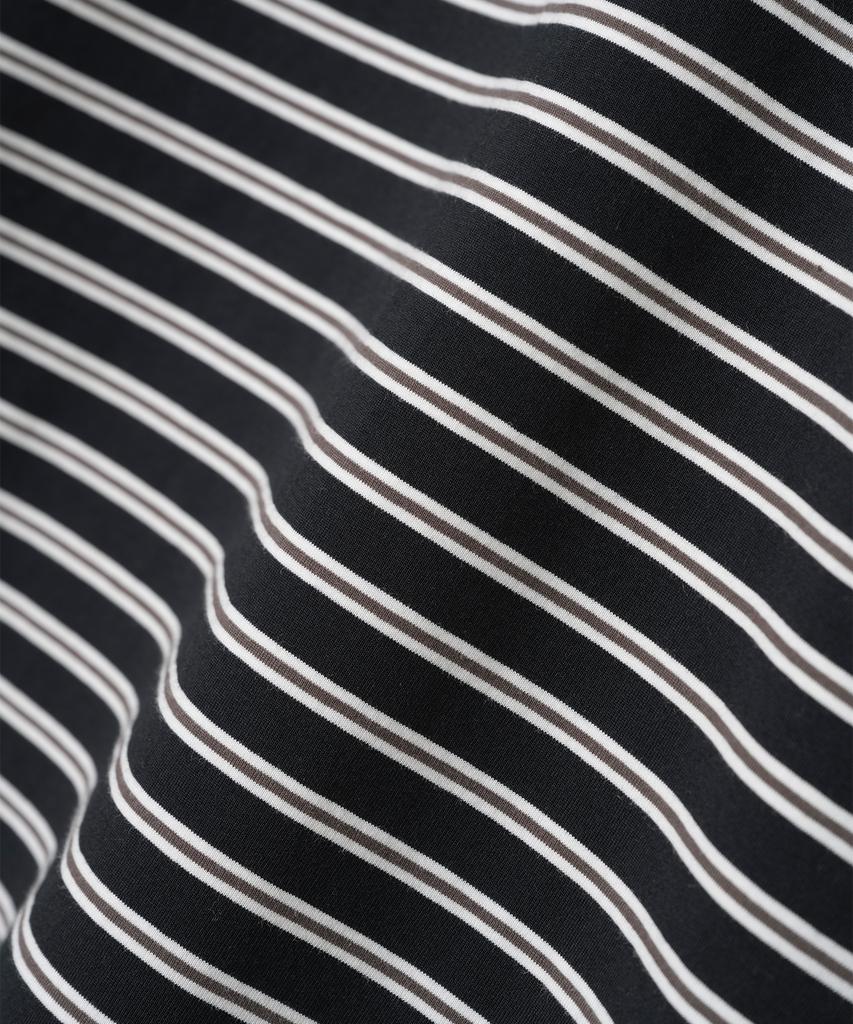 MILLO ARCHIVE Layered Stripe Long Sleeve [Black]