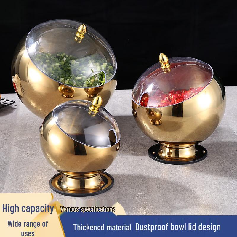 Stainless Steel Slanted Dipping Bowl