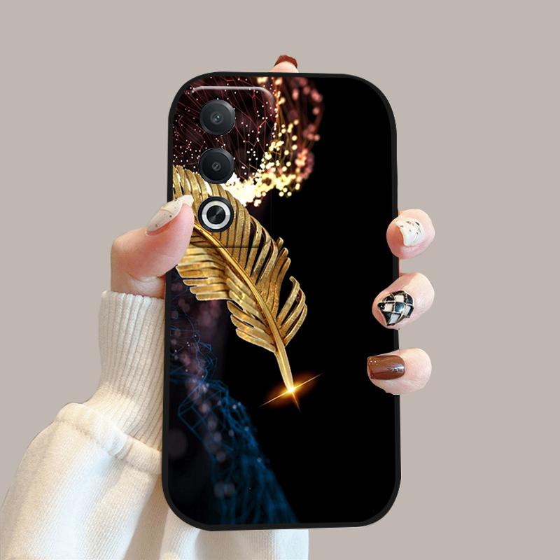 For Oppo A80 5G Case A3 Pro CPH2639 Shockproof Soft Silicone TPU Phone Cover For OPPO K12x A3x 5G Fashion Luxury Fundas Cases