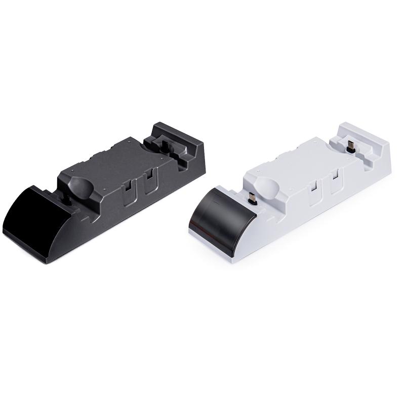 Multifunction Charging Station Dock Base for Controllers with LED Indication Light Space Saving Designing
