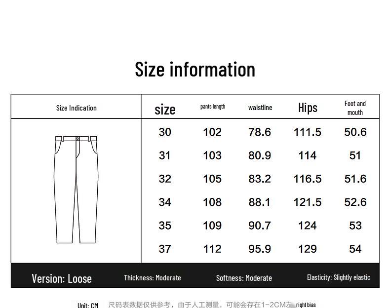 PEACEBIRD Men's Casual Loose-Fit Trousers BAGBG3284