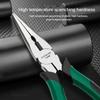Industrial Multifunctional Universal Wire Cutters 6/8inch Needle Nose Diagonal Pliers Hardware Tools For Electricians Repairs