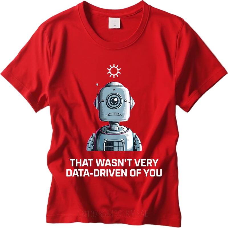 

Mens tshirt Cotton Shirt Vintage Summer Boys tshirt Robot With Sun And Text Below Short Sleeve Solid Color O Neck Top Tees S