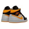 Air Jordan 1 Mid Laser Orange Black