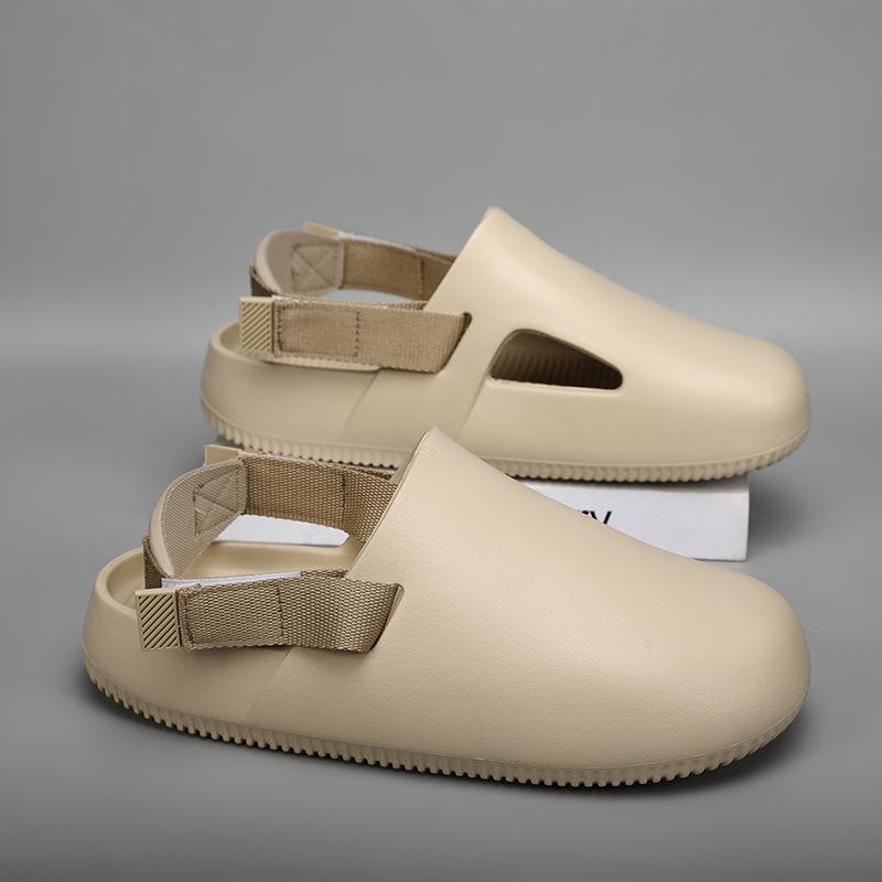 Fashion Summer Fashion Holes Sandals Thick Bottem Comfort Wedge Heel Clogs Slippers Outdoor Men Sport Beach Soft Soled Slides Shoes