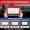 Autosleutel Programmeur LAUNCH X431 Sleutel Programmeur X 4 Sleutels Set IMMO Programmeertools Werkt met X431 PAD V/ IMMO ELITE/IMMO PLUS /PROG 3