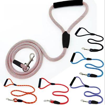 2M Hundkoppel Rep Justerbart Träningskoppel Husdjurshundkoppel Husdjurshundkoppel Hundremmar Rep Polyester Dragrep Dropshipping