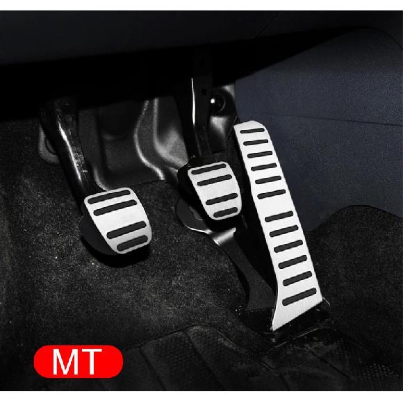 Pro Volkswagen VW Scirocco Tiguan Jetta Golf 5 6 Passat B6 B7 CC R line Kryt pedálu opěrky nohy plynu paliva brzdy akcelerátoru