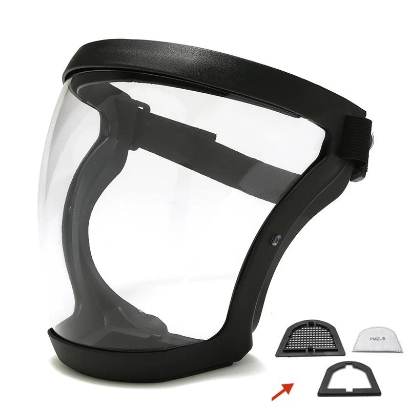 

Модернизированная рабочая защитная маска, защитный экран для всего лица, прозрачная защита для лица, защитный экран для лица, кухонные аксессуары