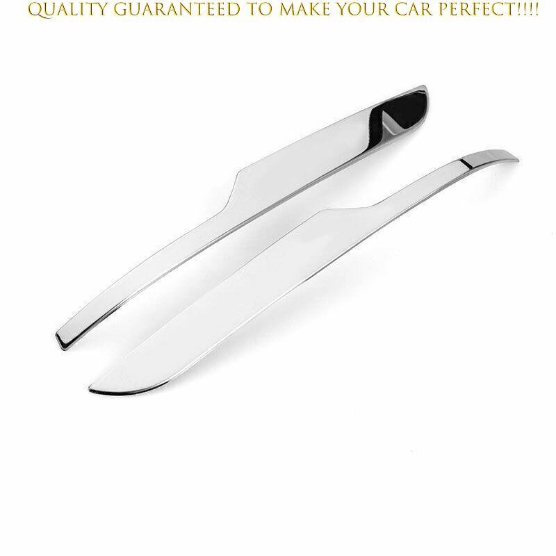 For Cadillac CT5 2020-2025 Chrome Steel Rear View Mirror Strip Guard Cover Trim