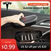 Car Sticker Car Left Right Door Armrest Height Adjustable Elbow Rest Box For Tesla Model 3 S Y X