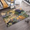 Abstract Colorful Forest Walkway Printed Carpet for Living Room Decor Suitable for Use As an Anti-slip for Living Room Bedroom Sofas