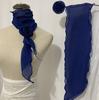 26 Colors Decorative Headscarf Solid  Pink Rose Knitted Scarf Shawl Shawl Flower Sunscreen Headscarf Ladies Office Scarf