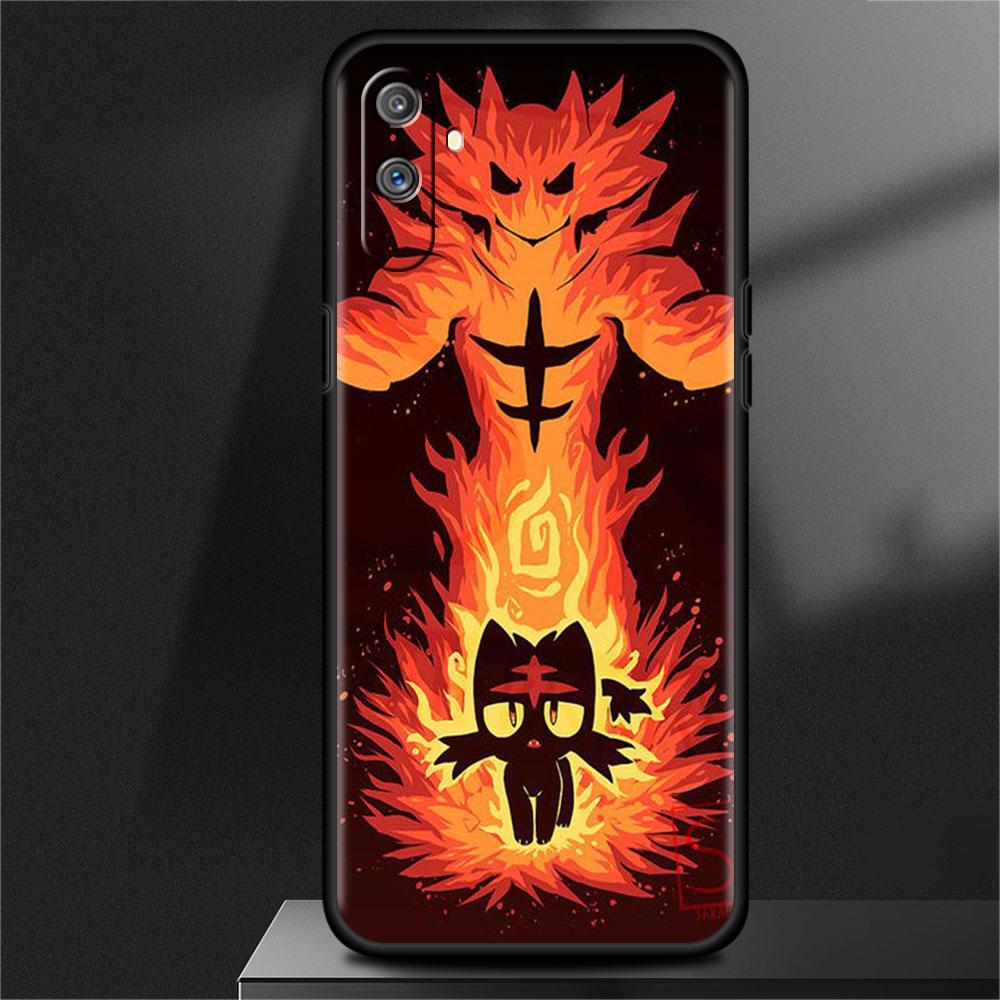 Etui na Realme 8 C21y GT Neo 2 3 8i C21 7 C11 6 C12 C35 C3 GT 9 Pro C12 Master Funda Pokrowiec na telefon Pokemon Pikachu Cool