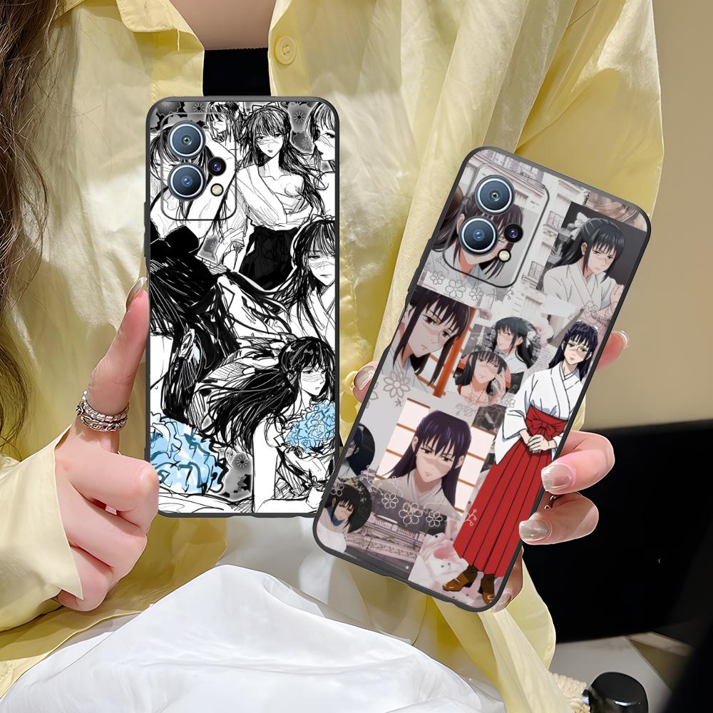 JJK Utahime Iori Matte TPU Mobile Phone Case for Huawei P60 P50 P40 P30 P20 P10 P9 P8 Pro Lite Plus Colorful Printing Cover