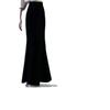 Black step-by-step lotus fish tail skirt women's season knitted hip-wrapped long skirt miu Chinese New Year wear