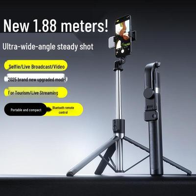 X188 Bluetooth Selfie Stick & Anti-Shake Tripod with Remote Control