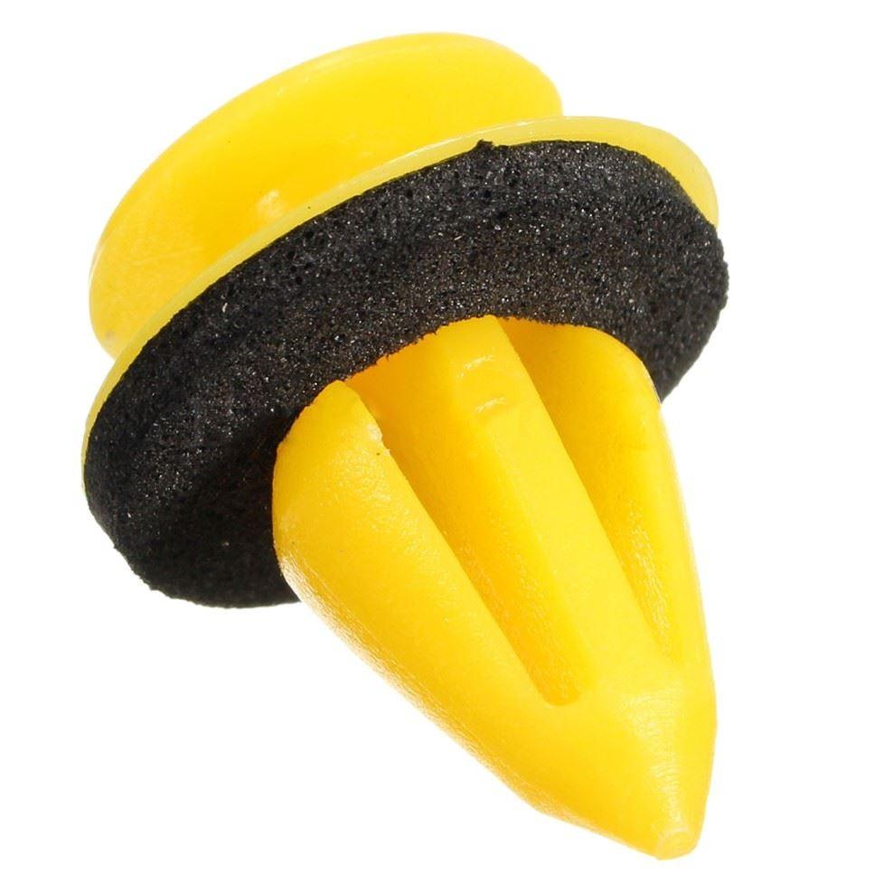 10x Windscreen Side A Pillar Yellow Fastener Trim Clips For U8I98589