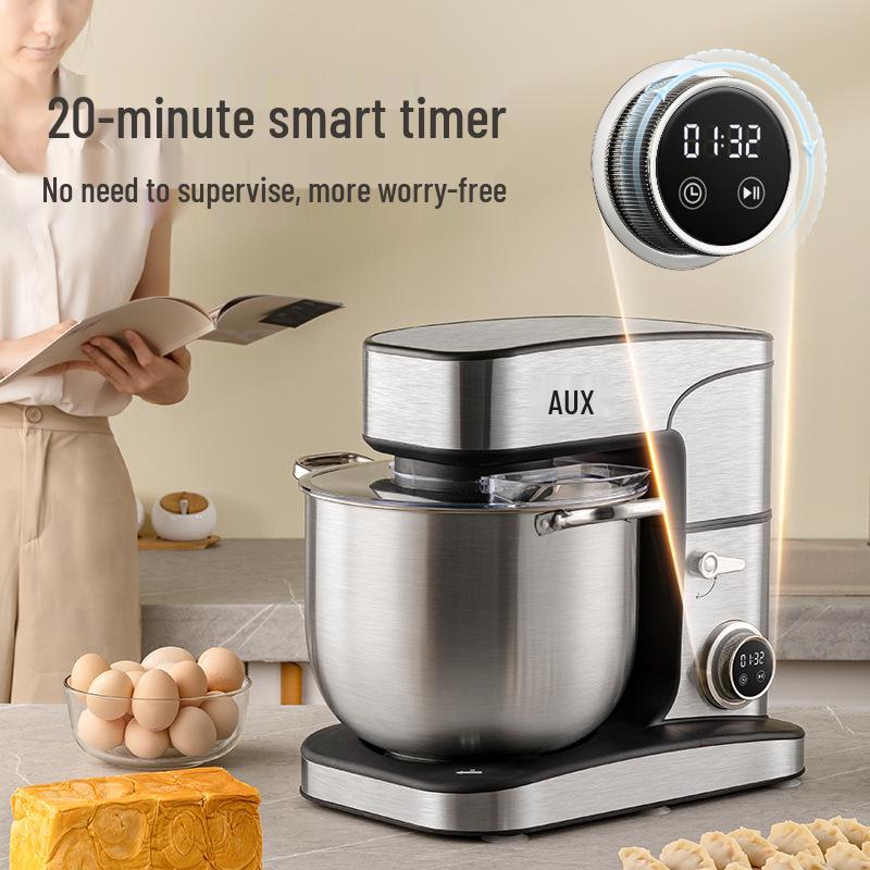 Oakes 16L Multifunctional Stand Mixer: Commercial Dough & Cream Whipping Blender for Custom Cake Toppings.