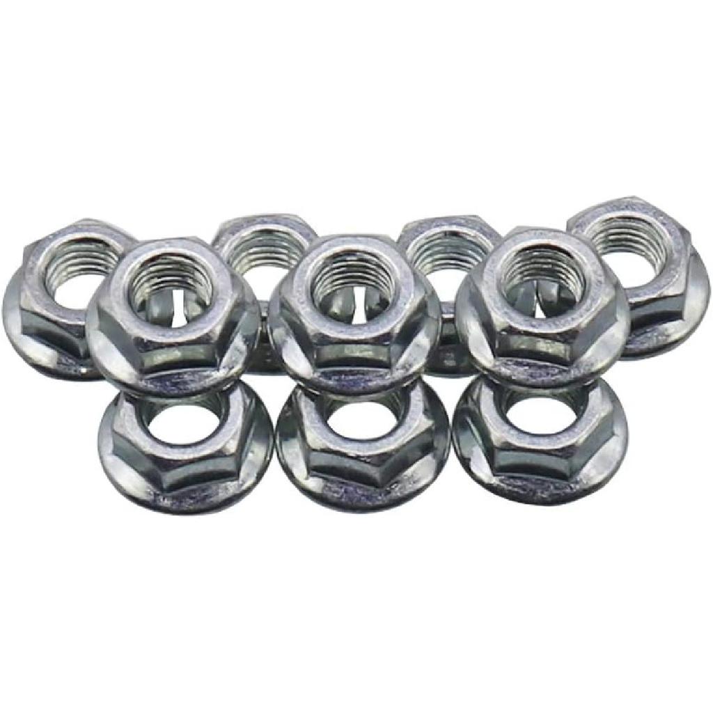 10Pcs Side Cover Bar Nuts for Husqvarna Chainsaw