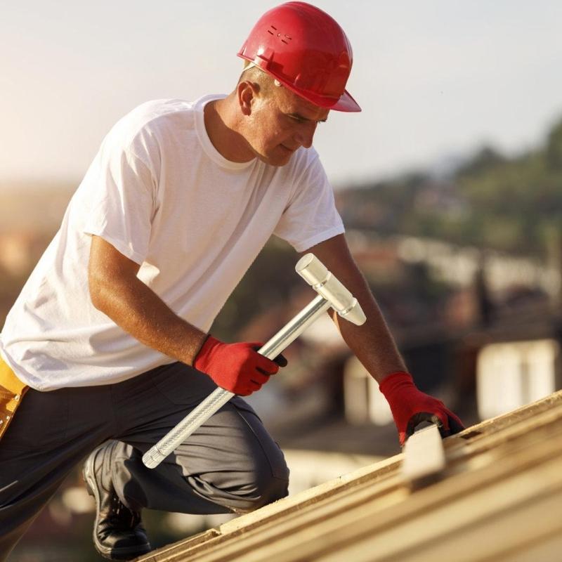 6 In 1 Multifunction Hammers Screwdriver Set Copper Steel Gold Hammers Hand Tool Kit for Watchmaker Jewelers Eating