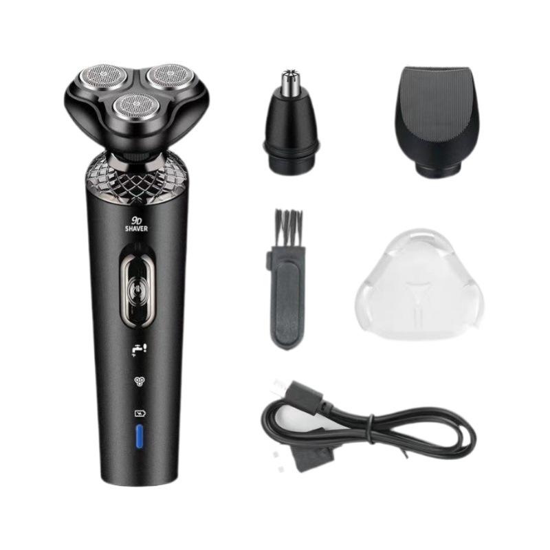 Bestseller Electric Razor 3-in-1 Men s Razor 3-head Razor Beard Knife Thin-bladed Double-ring Knife Net