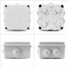 Boîte De Dérivation - QWORK - WD4289 - IP65 - Plastique ABS - Étanche Extérieur