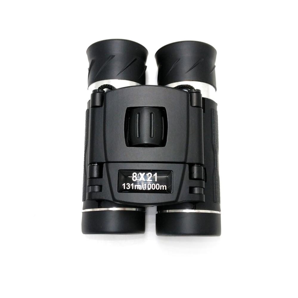 Compact 8X21 FMC Coating Mini Binoculars Lightweight Pocket Telescope for Adults Portable Bird Watching