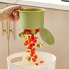 2pcs Multi Purpose Hanging Filter Sink Basket Push button drain and storage design, split filter, one second installation, durable plastic, kitchen