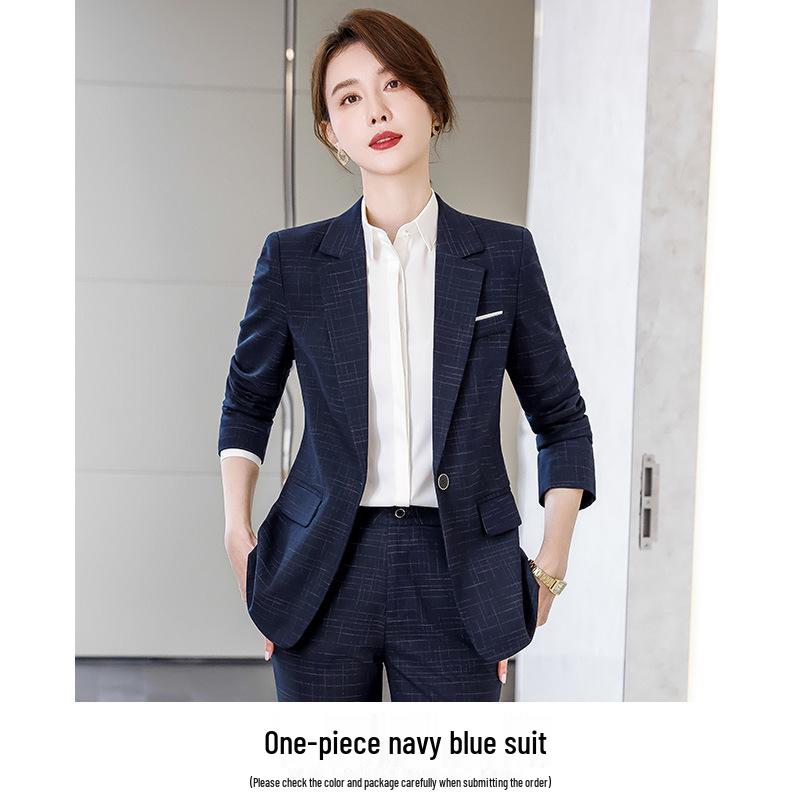 Women's Professional Autumn Suit Set: Office & Sales Formal Wear