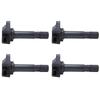 4pcs Ignition Coil 30520RNAA01 ABS Heatproof High Performance Replacement for Civic 1.8L L4