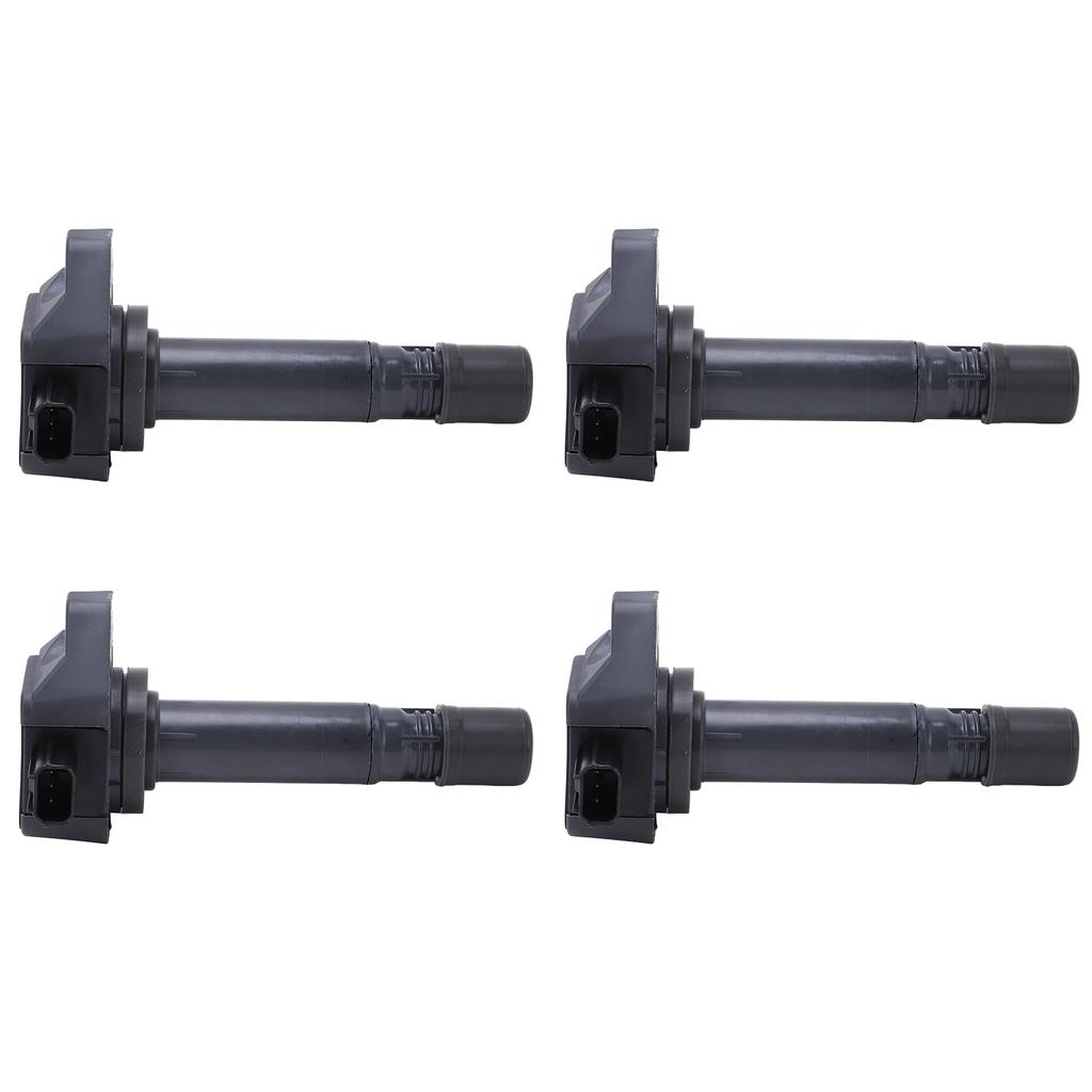 4pcs Ignition Coil 30520RNAA01 ABS Heatproof High Performance Replacement for Civic 1.8L L4