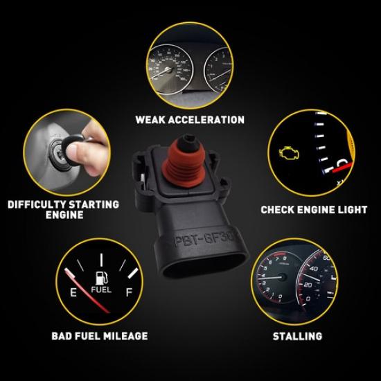 MAP Manifold Absolute Pressure Sensor For Buick Cadillac GMC Chevy Pontiac US