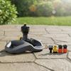 360 Degree Rotating Sprinkler Wide Coverage Automatic Garden Sprinkler Water Spray Spray Head Long-Lasting ABS Plastic Gardening