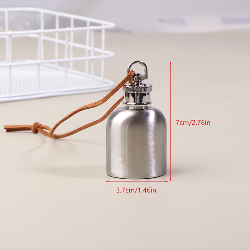 Outdoor Miniatur Trinkflaschen Tragbarer Topf Kleine 1oz Trinkflaschen Edelstahl Trinkflaschen