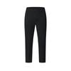 A.P. Minimalist Trendy Comfortable Sports Versatile Fleece Lined Warm Casual Pants Men Pants Deep-Black A11M541810FBK