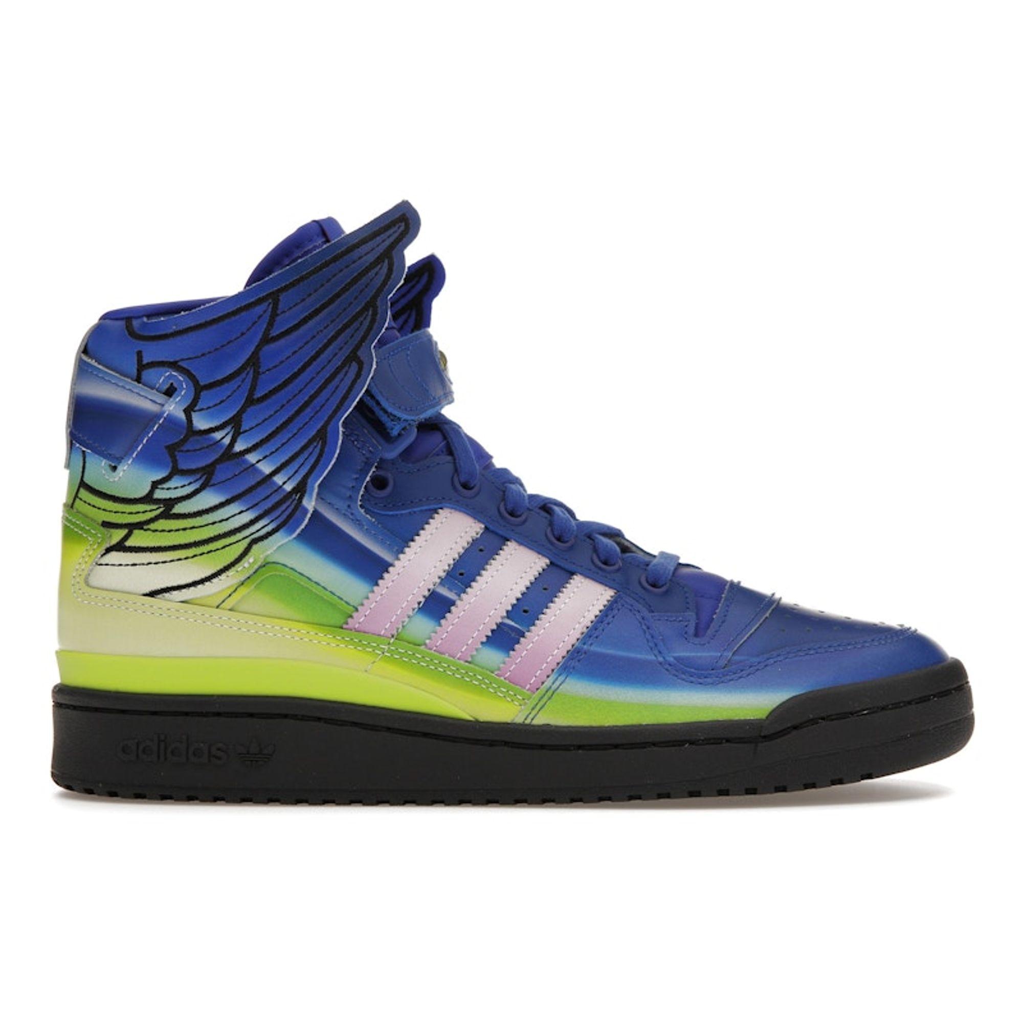 

Кроссовки унисекс Jeremy Scott x adidas Forum Wings 4.0 Motorsport Синий Ярко-синий Шокирующий-розовый GY4421 36⅔